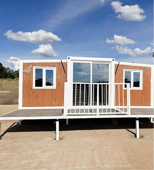 Interior fit-out of a premium expandable container house